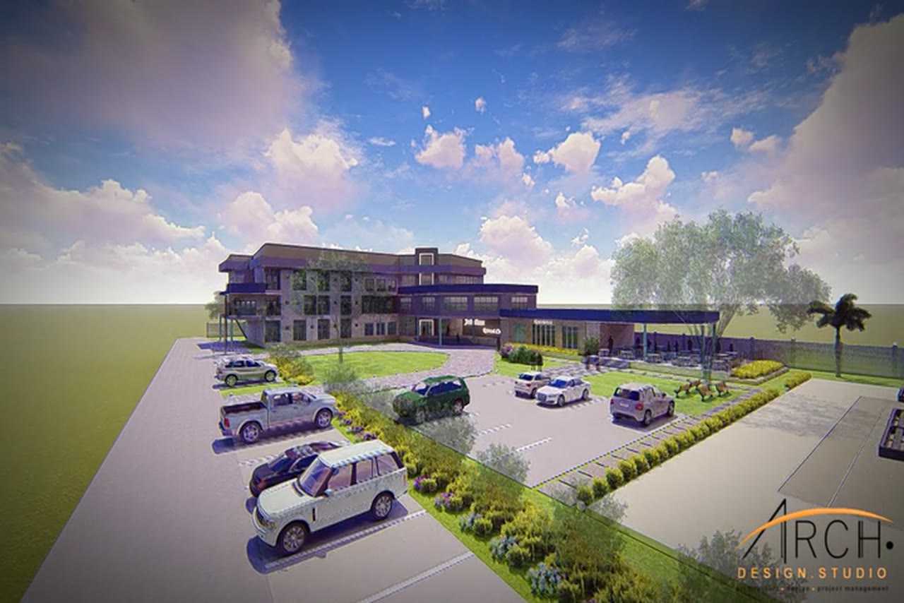 Preliminary concept rendering of the Jeduthun Retreat Center